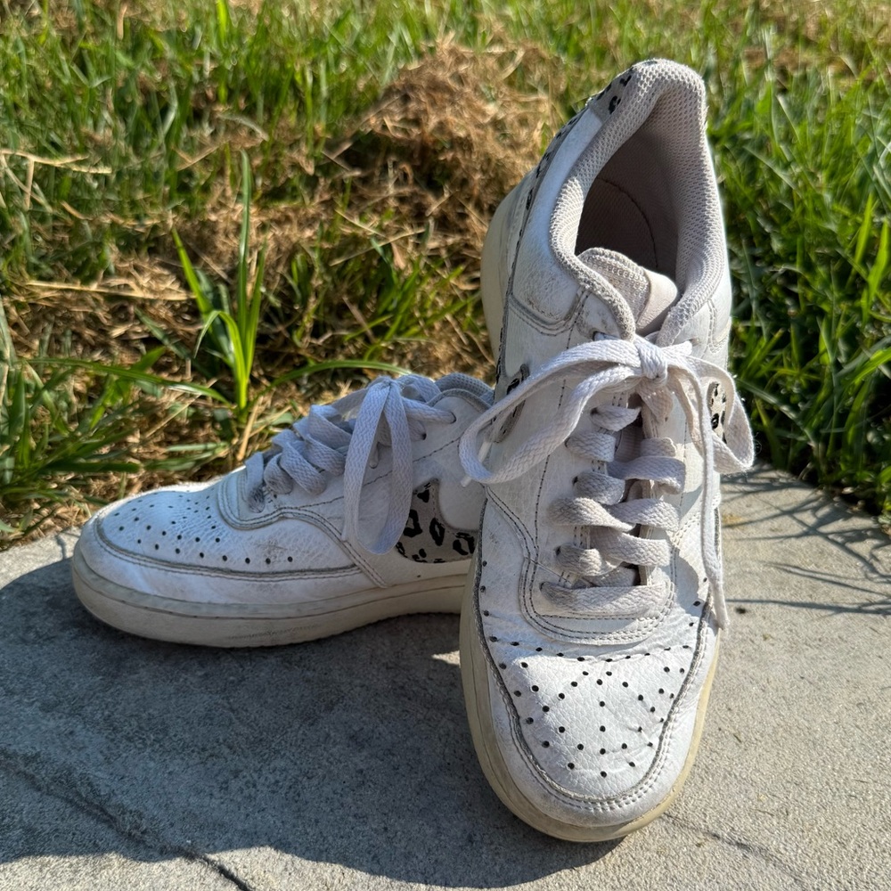 Nike Court Vision Low Cheetah Sneakers women’s size 6.5 6 1/2 S 157